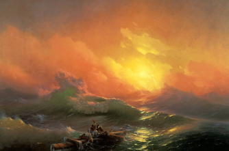 The Ninth Wave by Aivazovsky