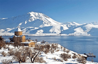 Winter in Armenien