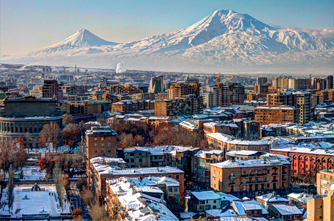 Зимний Ереван