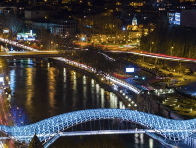 Bridge of Peace, Tbilisi