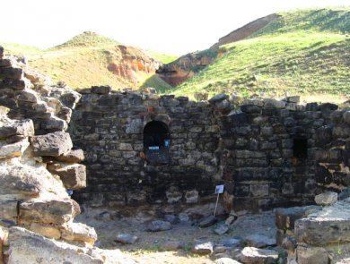 The ruins of Chichkhanavank Monastery