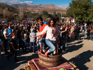Фестиваль вина в Арени