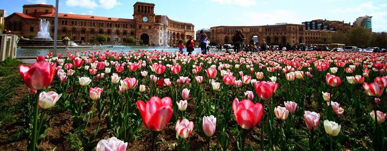 Reise nach Armenien im April