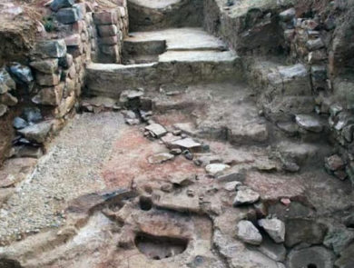 Early bronze age period settlement Agarak