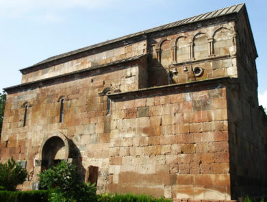 Saint Hovhannes church in Byurakan
