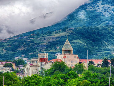 Die Stadt Stepanakert