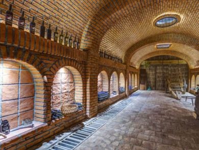 Winnery Khareba tunnel- winery