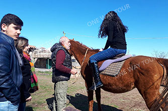 Horse riding in Armenia