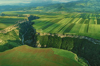 Dzoraget River Canyon in der Provinz Lori