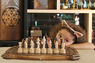 Handgemachtes Schach