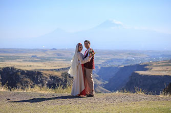 Moderne armenische Hochzeiten